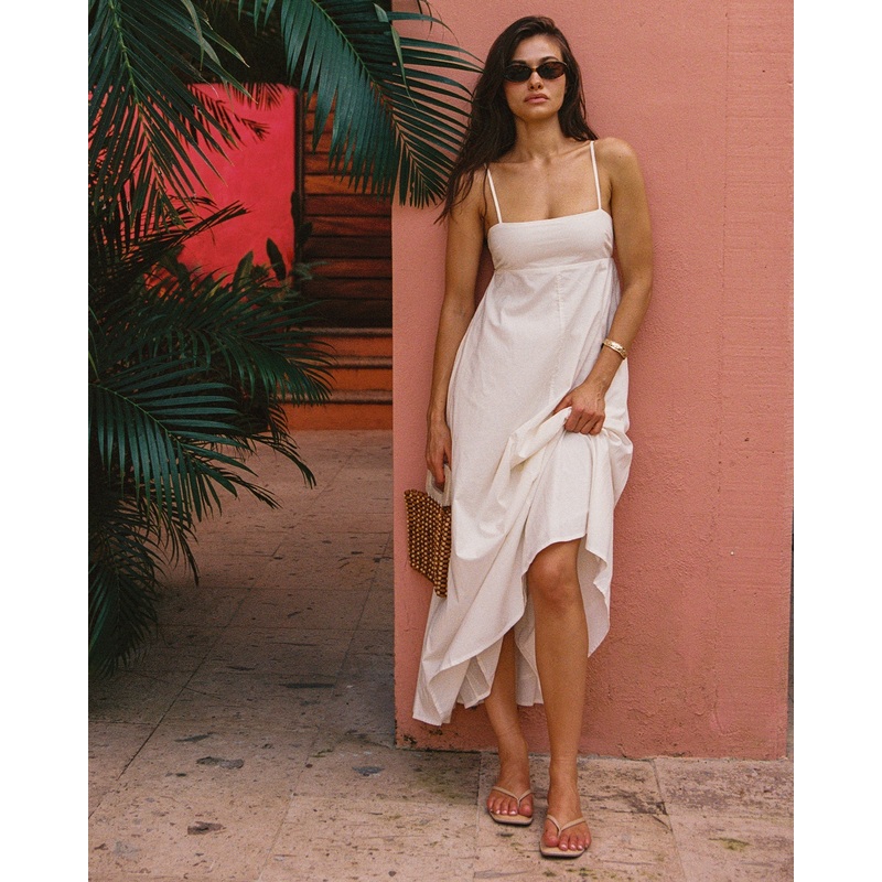 Raveena Dress - Cream