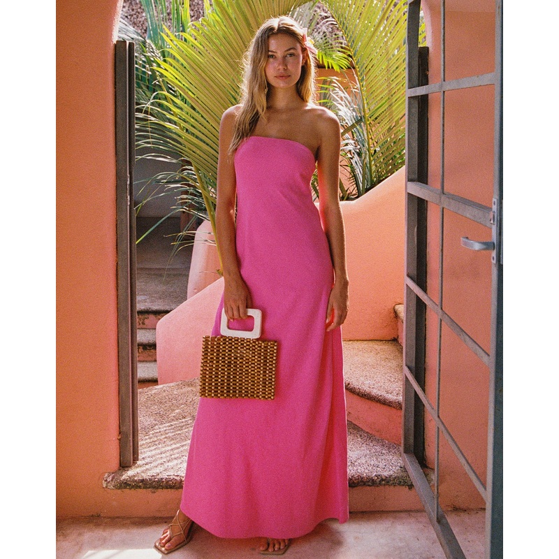 Spring In Love Dress - Bubblegum Pink