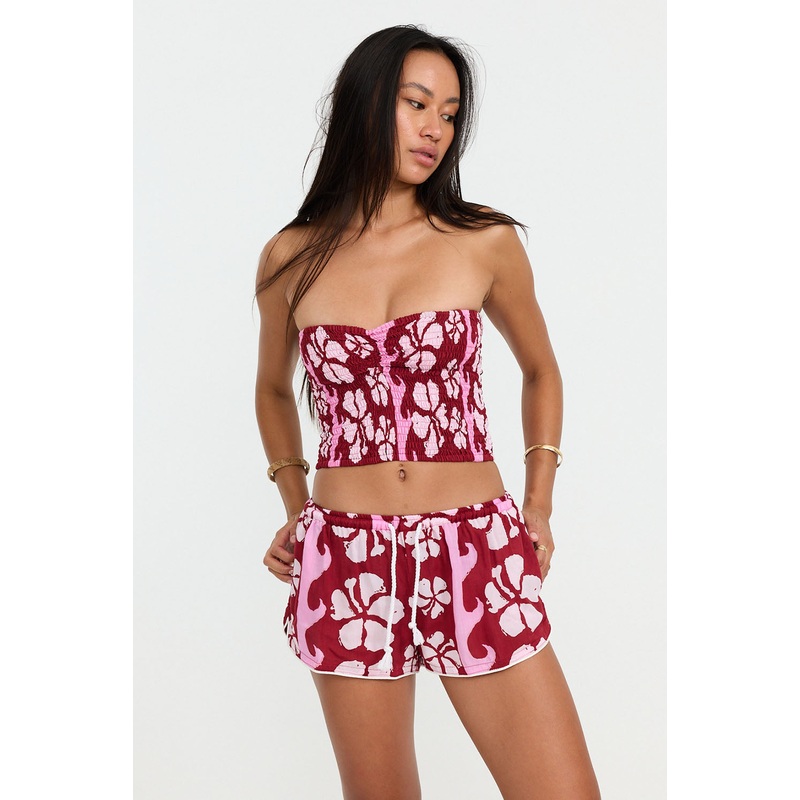 Benoa Swim Namika Tube Top in Papeete