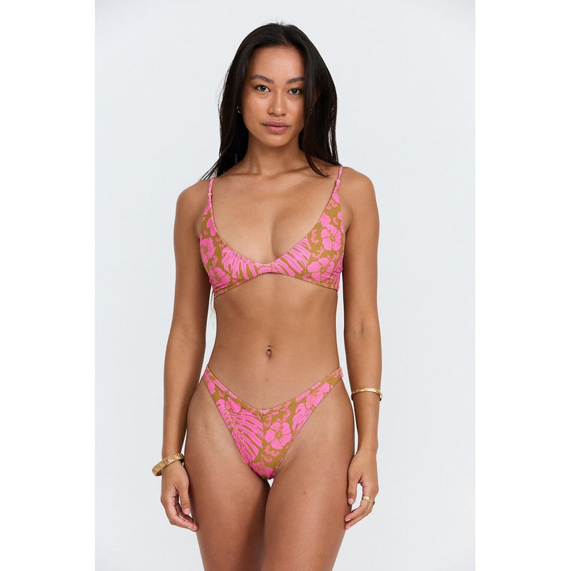 Benoa Swim Zoe Top in Garden