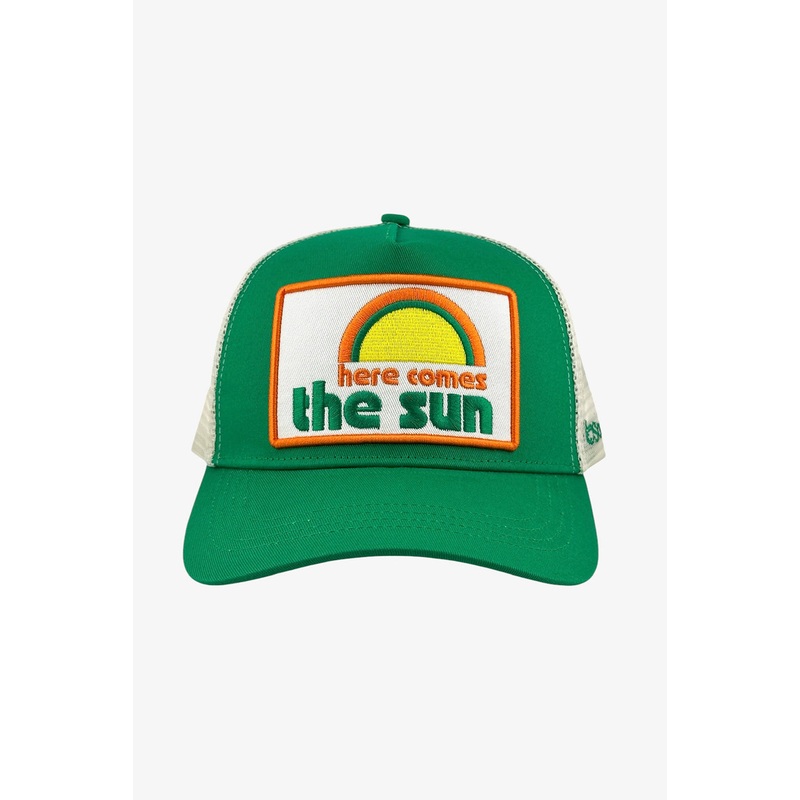 Soulbyrd Here Comes the Sun Trucker Hat in Green