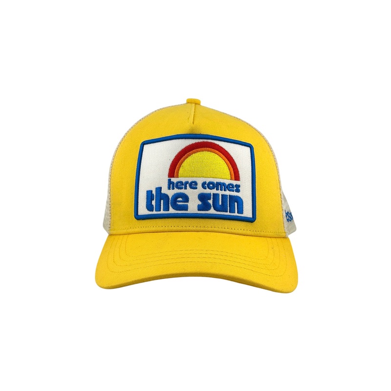 Soulbyrd Here Comes the Sun Trucker Hat in Yellow