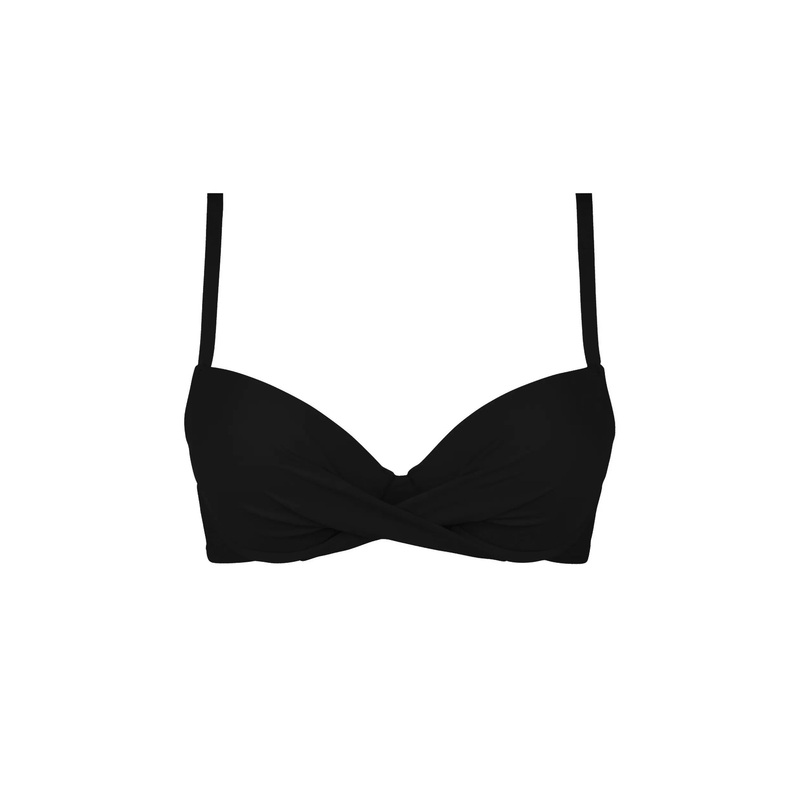 Antigel Swimwear By Lise Charmel - La Chiquissima Padded Bikini Top Noir