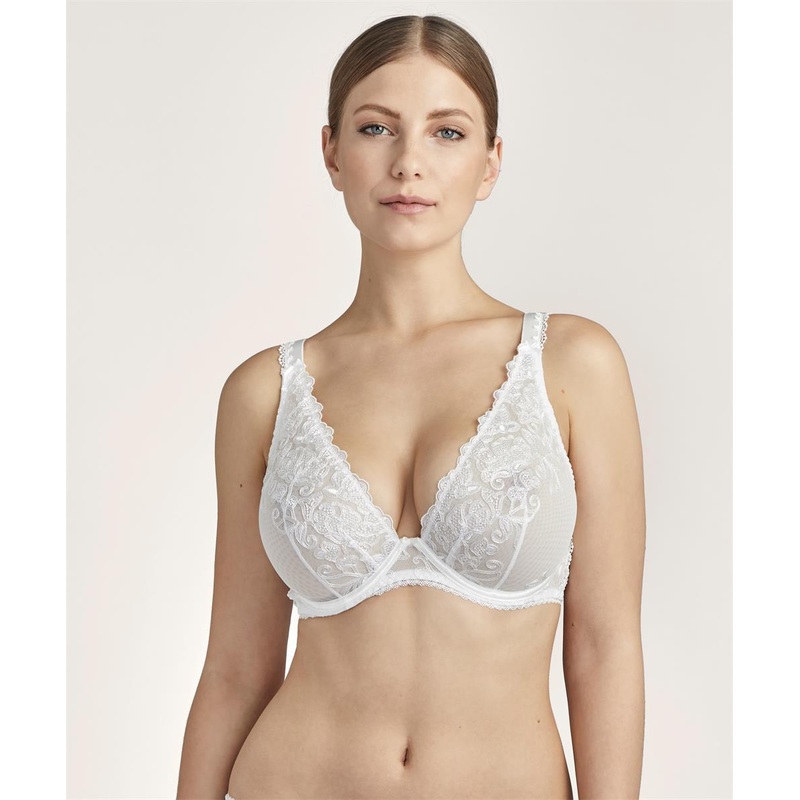 Aubade - Pour Toujours Comfort Triangle Plunge Opale