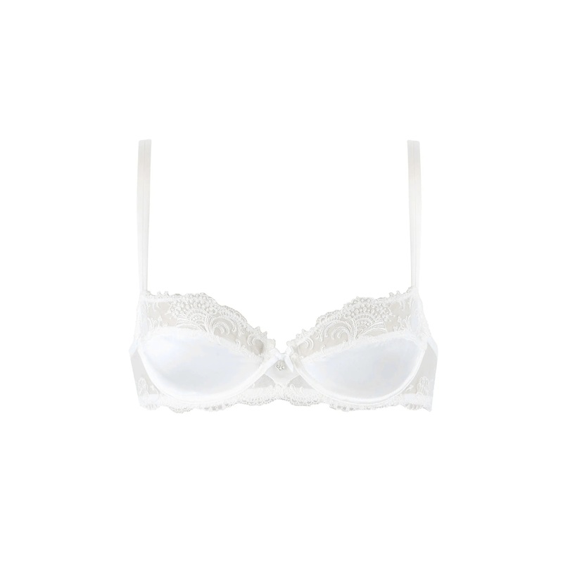 Lise Charmel - Splendeur Soie Half Cup Bra Ecru Nacre