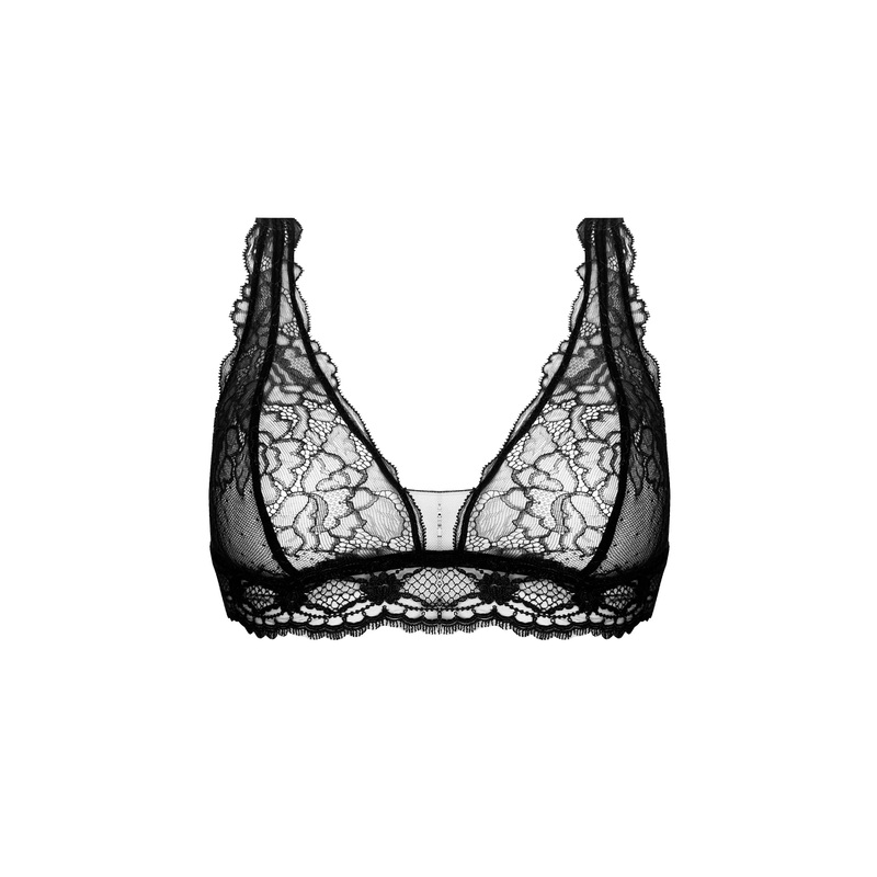 Lise Charmel - Sublime En Dentelle Non-Wired Triangle Bra Noir