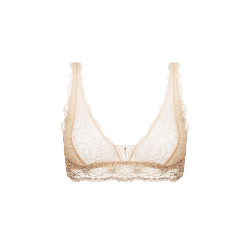 Lise Charmel - Sublime En Dentelle Non-Wired Triangle Bra Nude