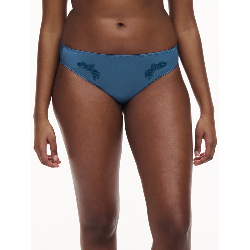 Chantelle - Hedona Brazilian Brief Jeans Blue