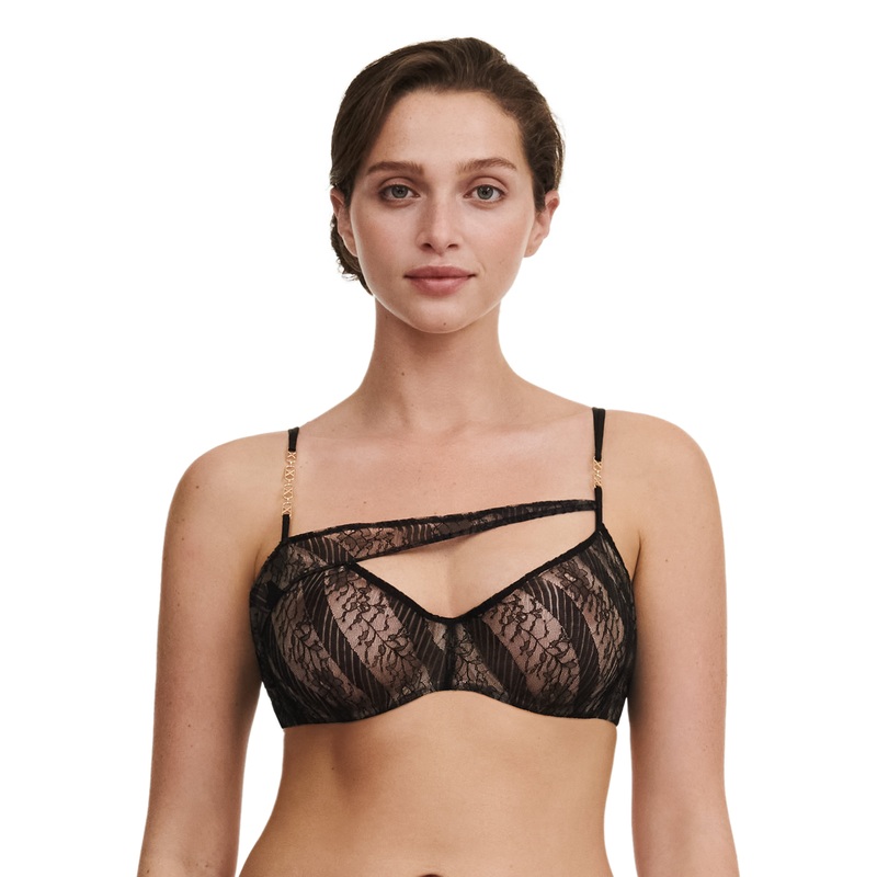 Chantelle - Slash Underwired Bra Black