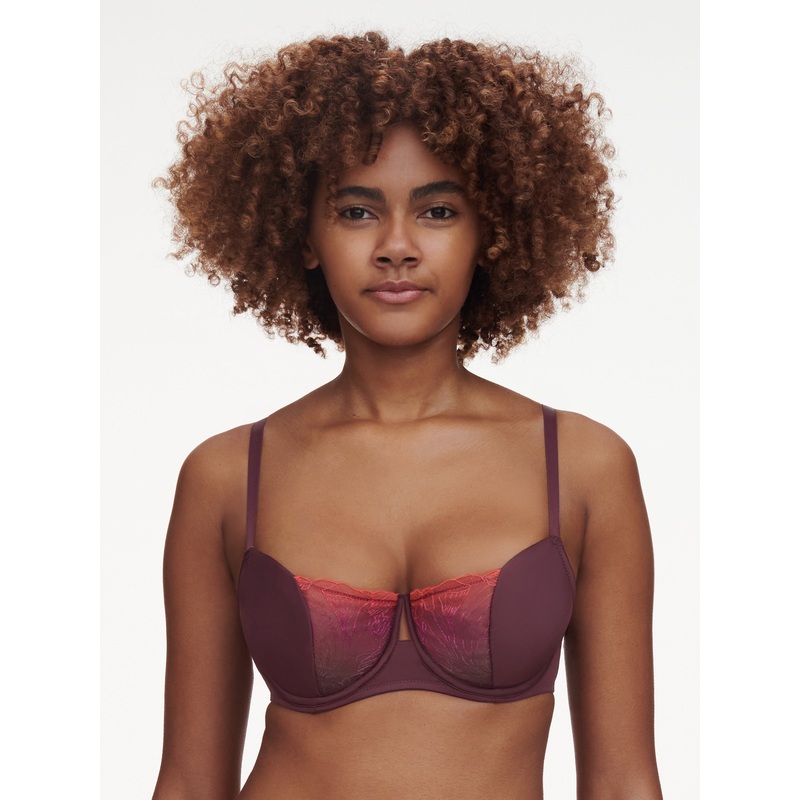 Chantelle - Tattoo Love Half-Cup Foam Bra Sunset