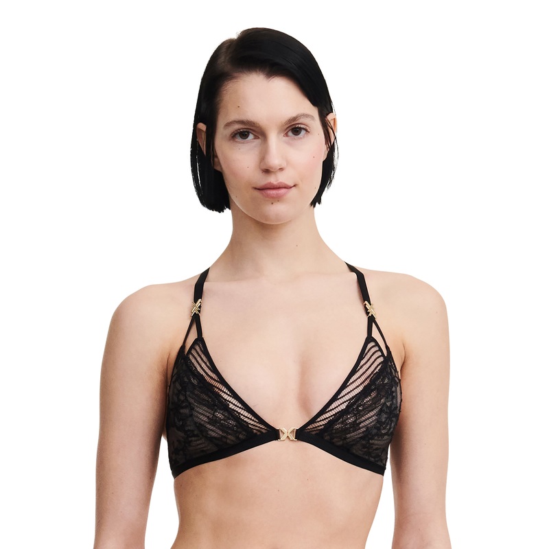 Chantelle - Txture Wirefree Triangle Bra Black