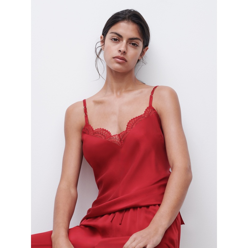 Chantelle - Mystic Dream Camisole Passion Red/Aubergine