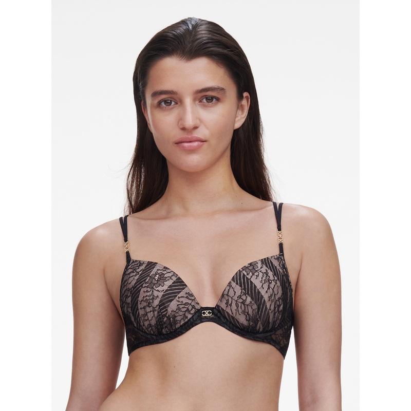 Chantelle - Slash Push Up Foam Bra Black