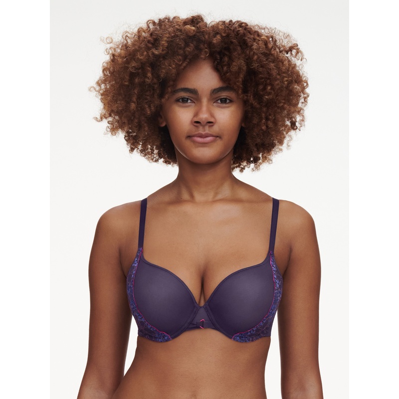 Chantelle - Spice Covering T-Shirt Bra Midnight Blue Multico