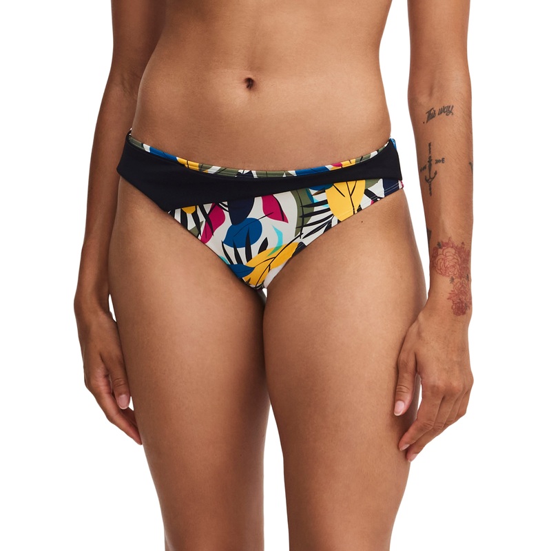 Femilet Swimwear - Honduras Bikini Brief Multicolor Leaves