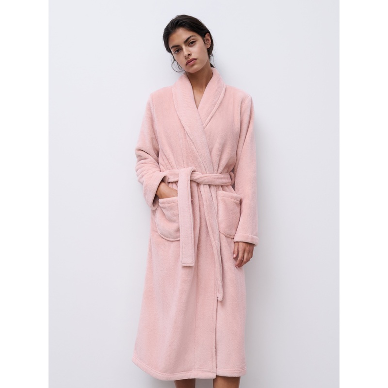 Femilet - Teddy Robe Authentic Pink