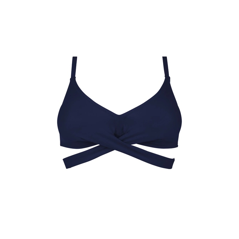 Antigel Swimwear By Lise Charmel - La Chiquissima Triangle Soft Foam Bikini Marine