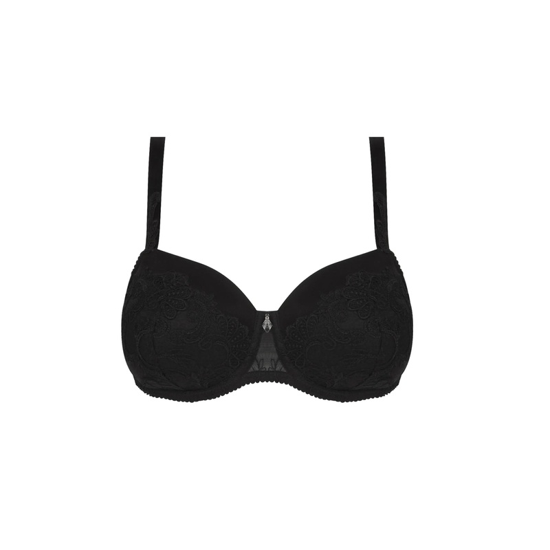 Lise Charmel - Dressing Floral Contour Bra Noir