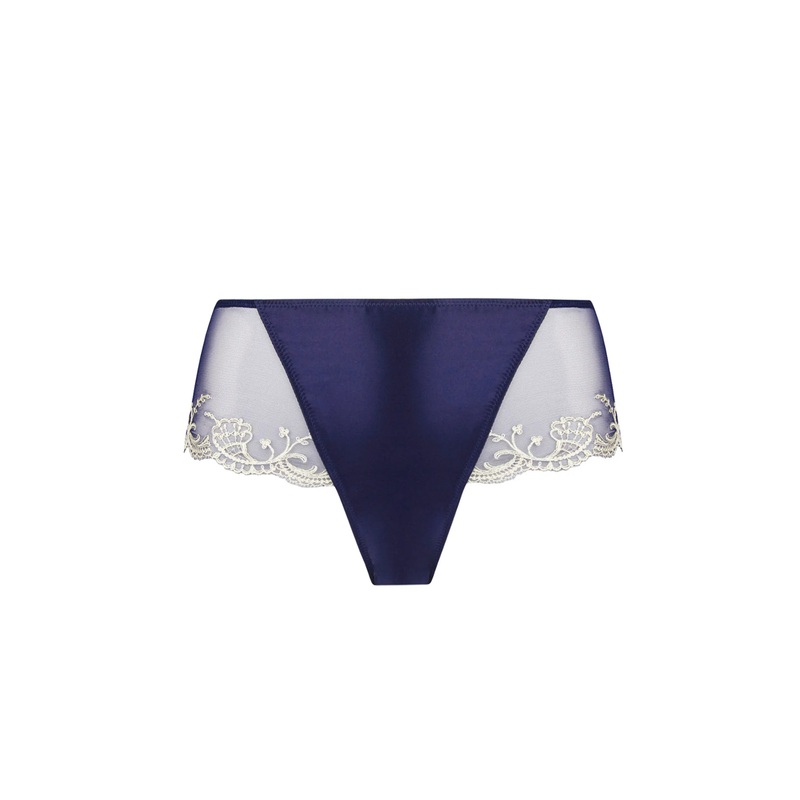 Lise Charmel - Splendeur Soie Boyshort Marine