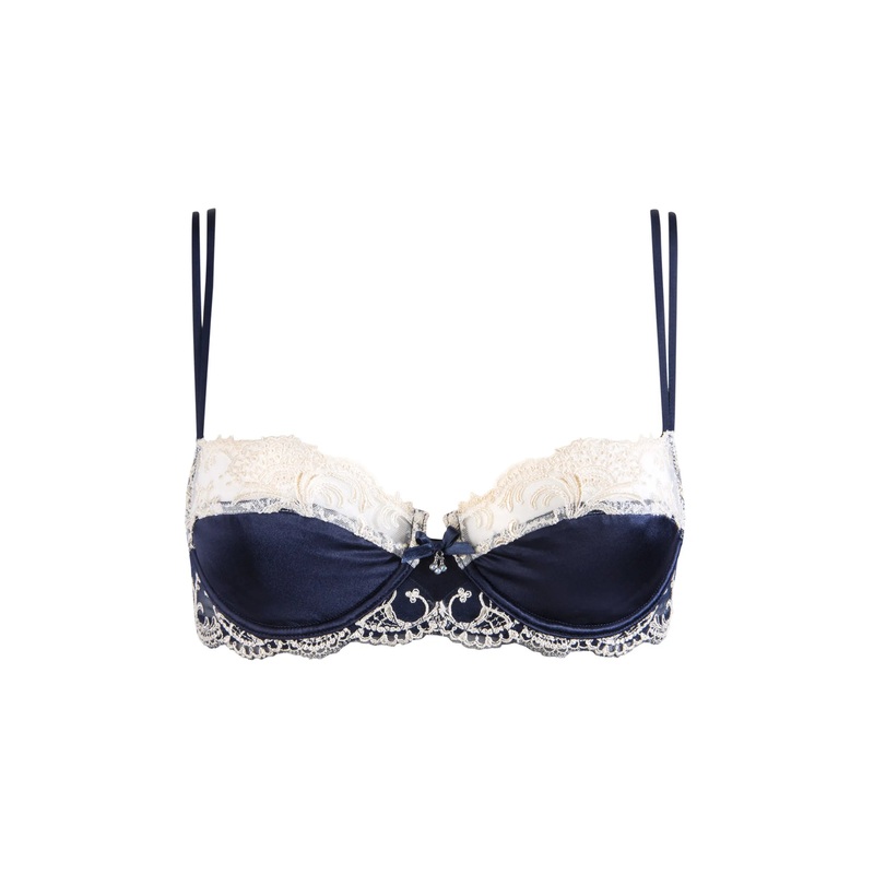 Lise Charmel - Splendeur Soie Half Cup Bra Marine