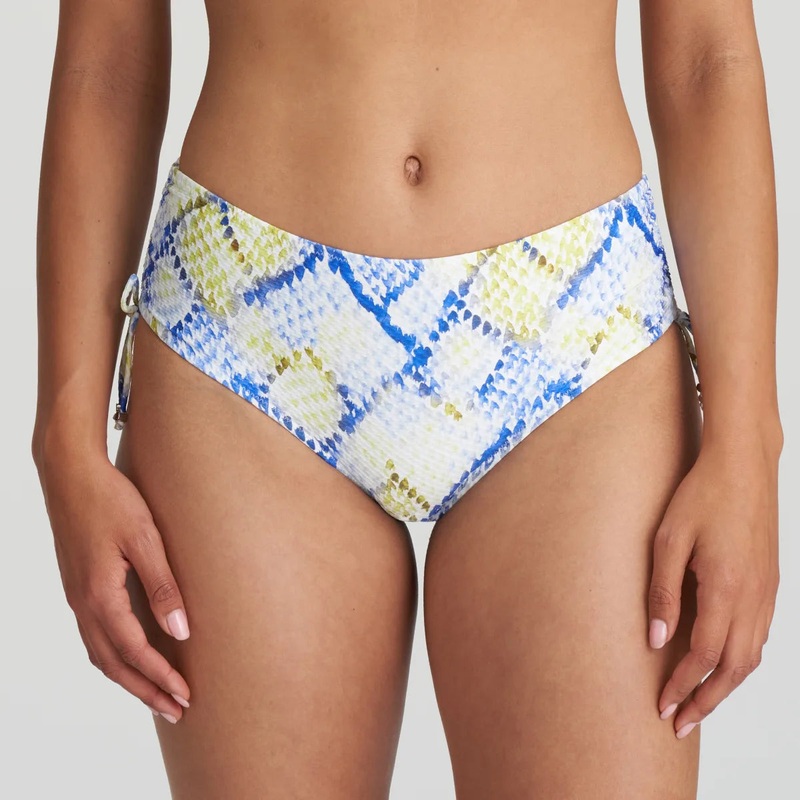 Marie Jo Swimwear - Lundey Bikini Full Briefs Ropes Lime Snake