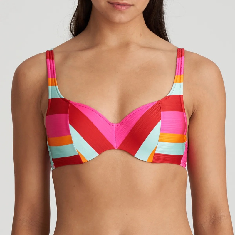 Marie Jo Swimwear - Tenedos Padded Balcony Bikini Top Jazzy