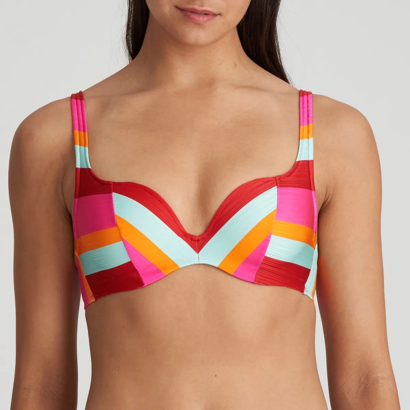 Marie Jo Swimwear - Tenedos Padded Bikini Top Heartshape Jazzy