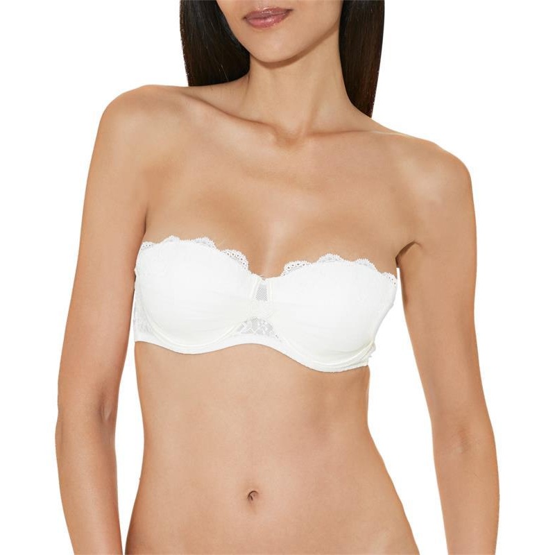 Aubade - A L'amour Moulded Bandeau Bra - Cream