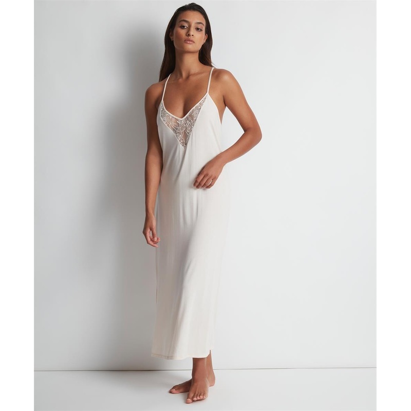 Aubade - Lazy Days Long Nightie Petal