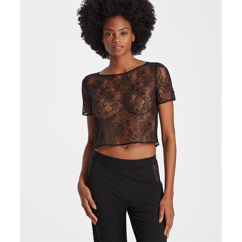 Aubade - Lazy Days Short Sleeve Top Noir