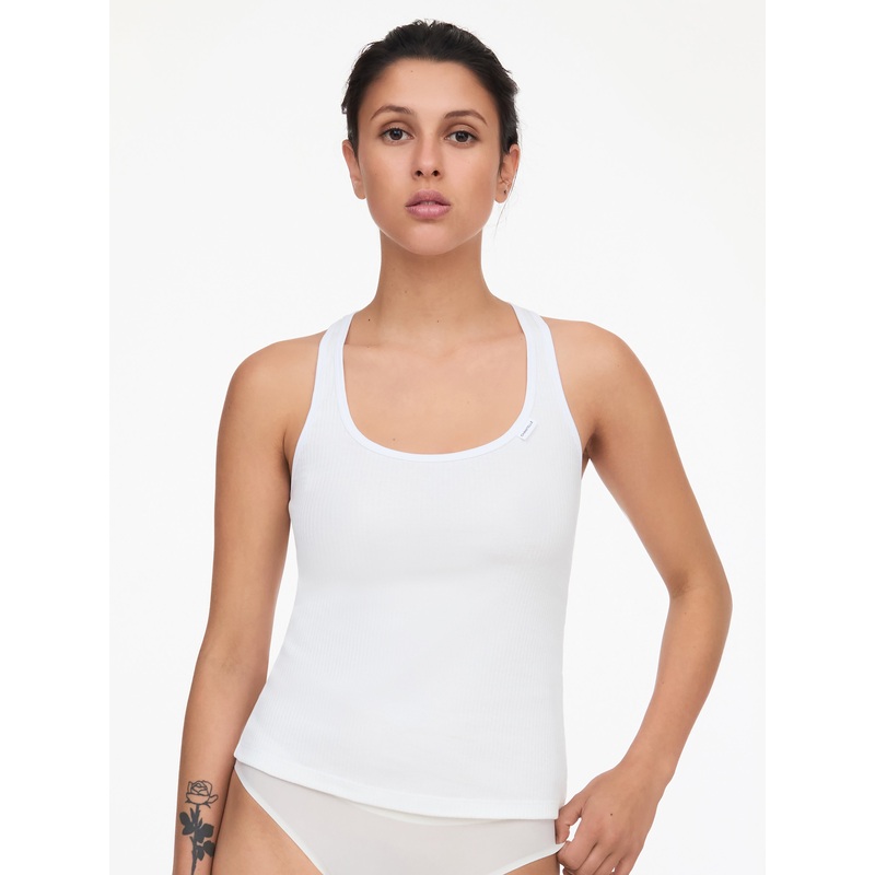 Chantelle - Cotton Comfort Top White