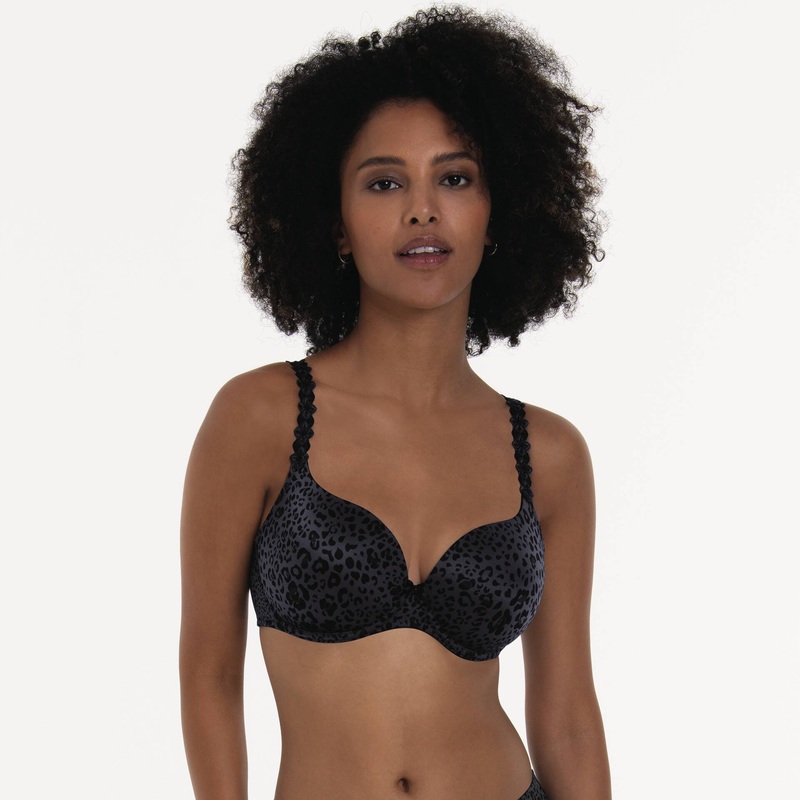 Rosa Faia - Joy Underwired Bra With Foam Cup Anthracite