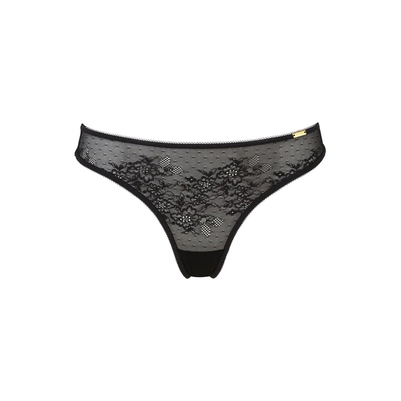 Gossard - Glossies Lace Thong Black