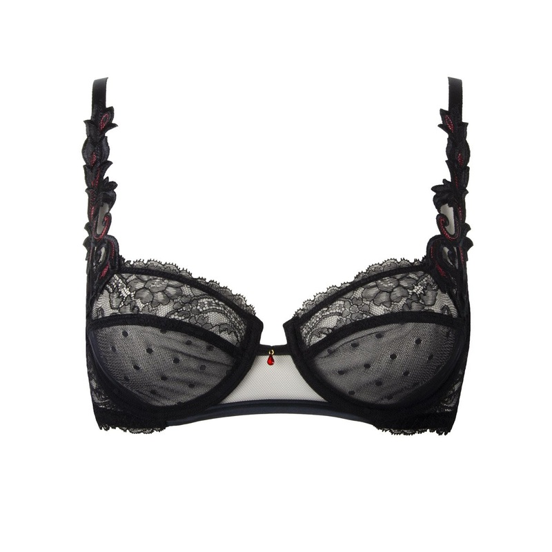 Lise Charmel - Soiree Libertine Half Cup Bra Black
