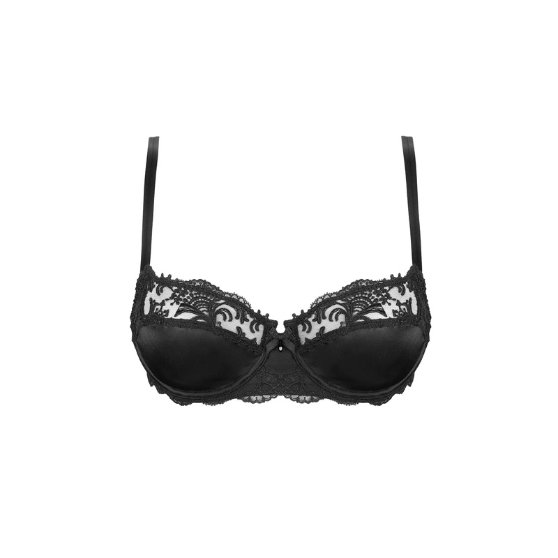 Lise Charmel - Splendeur Soie Half Cup Bra Noir