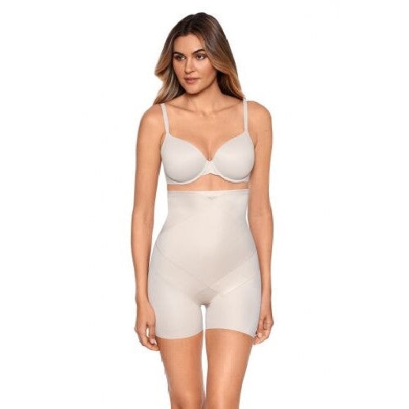 Miraclesuit Shapewear - Tummy Tuck Hi Waist Boy Shorts Warm Beige