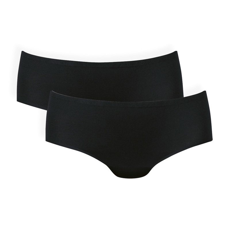 Anita - Essential Hipster 2 Pack Black