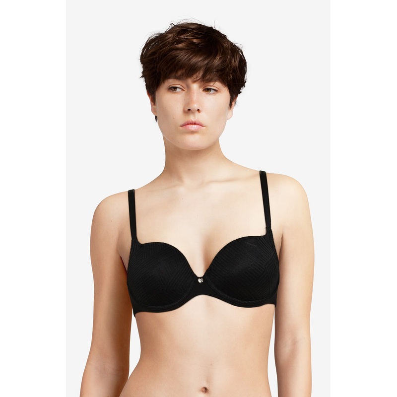 Chantelle Easyfeel - Emma Underwired Covering Bra Black