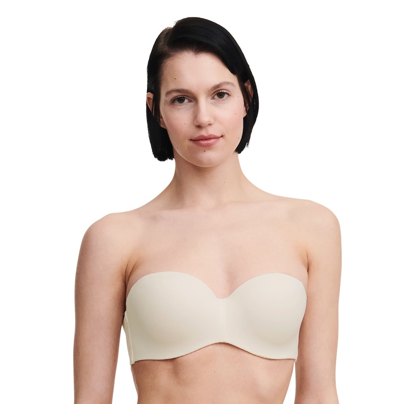 Chantelle Easyfeel - Norah Bandeau Tshirt Bra Pearl