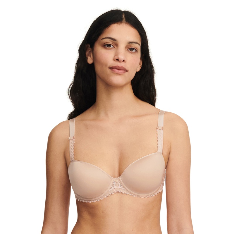 Chantelle - Every Curve Half-Cup Memory Bra Golden Beige