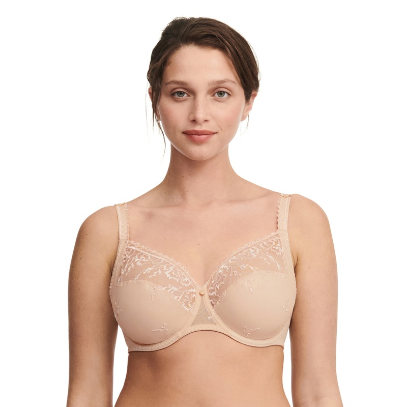 Chantelle - Every Curve Very Covering Underwired Bra Golden Beige