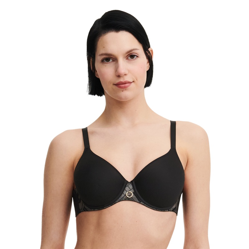Chantelle - Graphic Support Very Covering Memory Bra Black