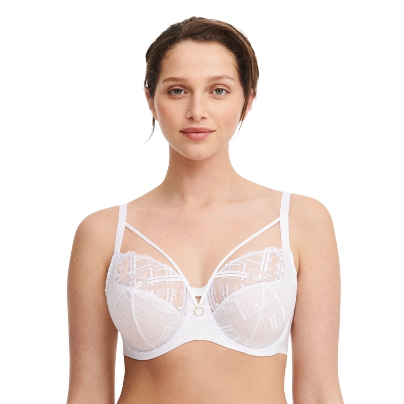 Chantelle - Graphic Support Very Covering Underwired White