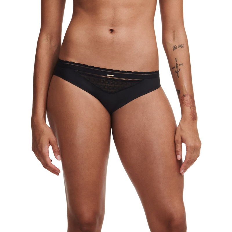 Chantelle - Monogram Brief Black
