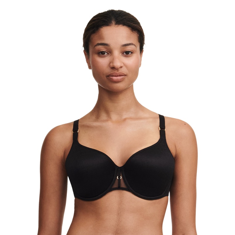 Chantelle - Monogram Covering Spacer Bra Black