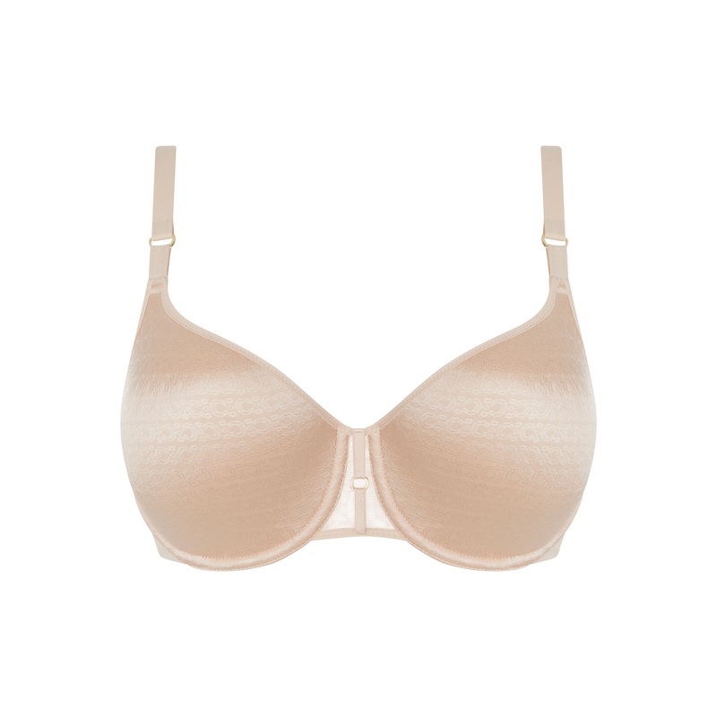 Chantelle - Monogram Covering Spacer Bra Golden Beige