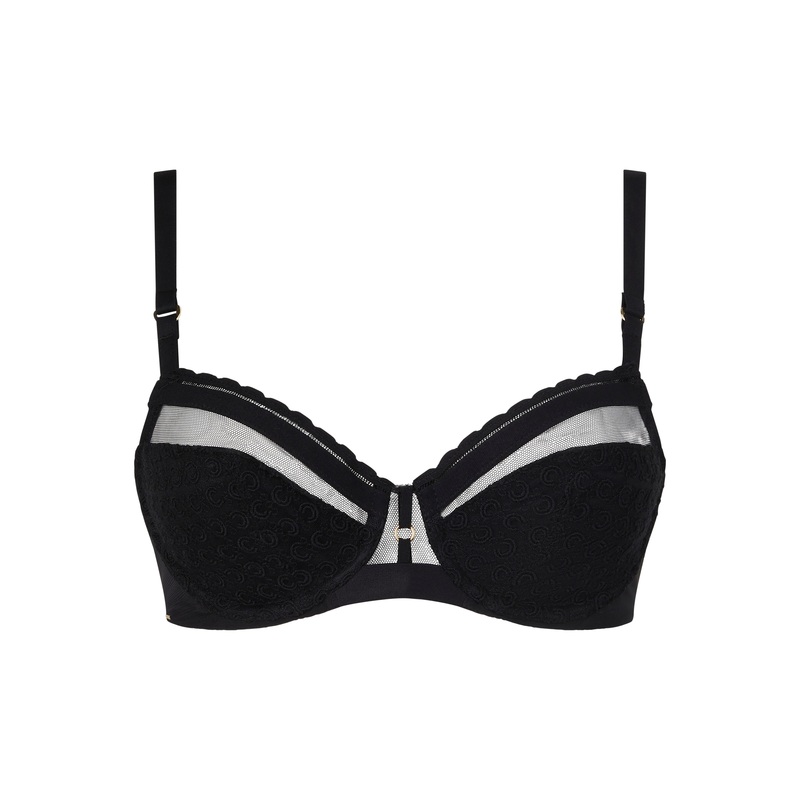 Chantelle - Monogram Covering Underwired Bra Black