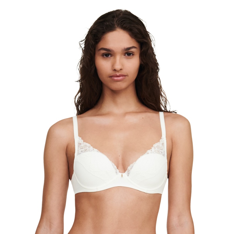 Chantelle - Orangerie Dream Plunge T-Shirt Bra Milk