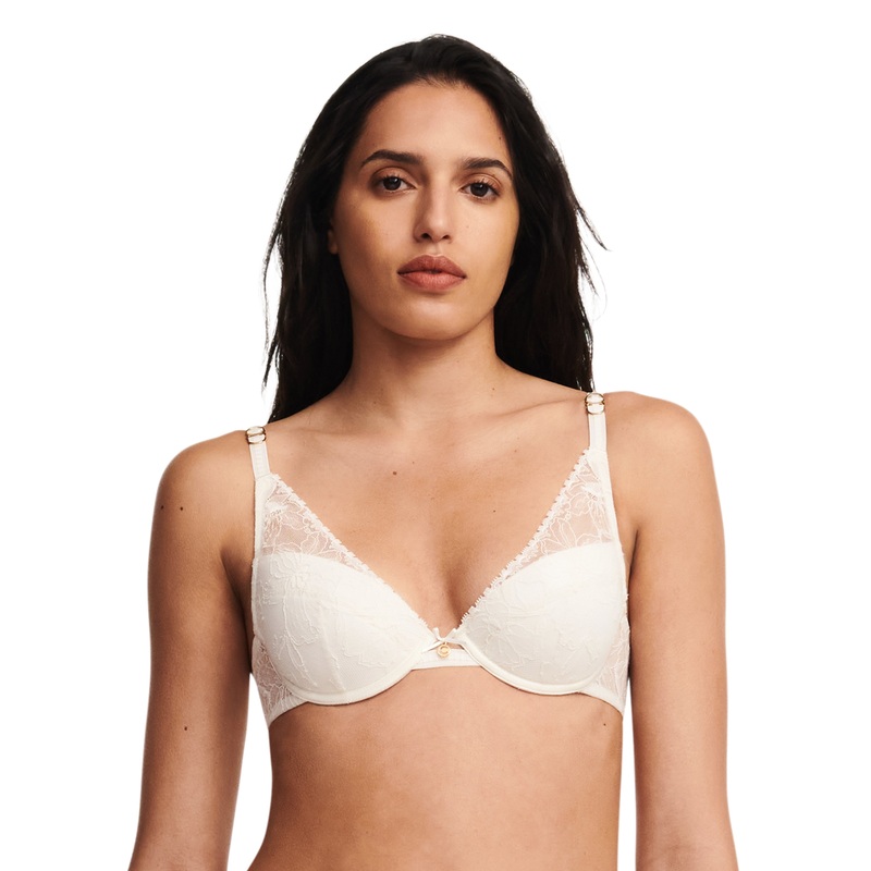 Chantelle - Orchids Push Up Bra Milk