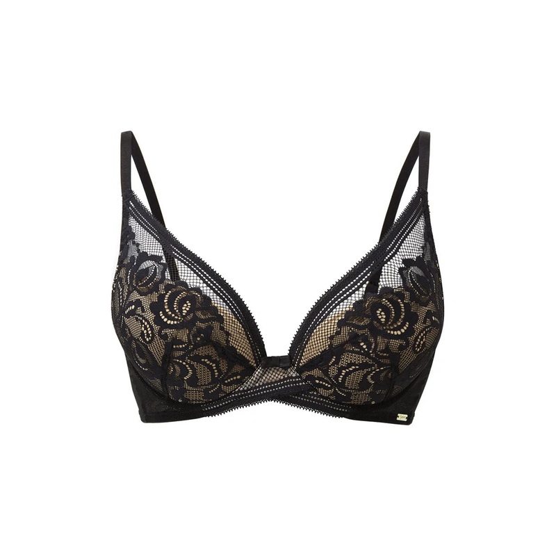 Gossard - Encore Padded High Apex Bra Black/Beige